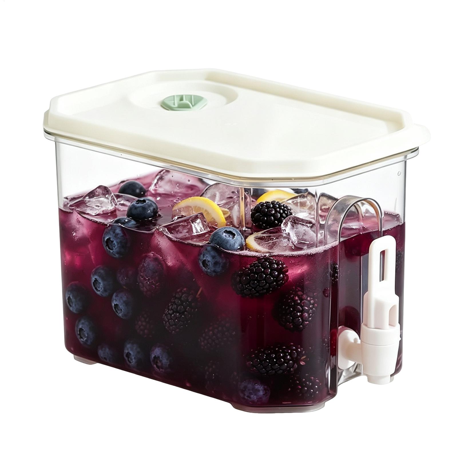 Cold Drink Dispenser - Dispensador de Bebidas de Vidro 3.5L,