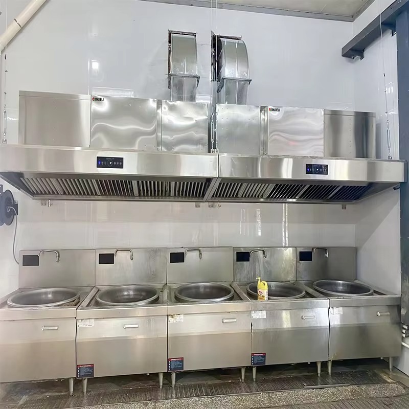 Commercial Kitchen Ventilation System - Exaustor de Cozinha Comercial Personalizável em