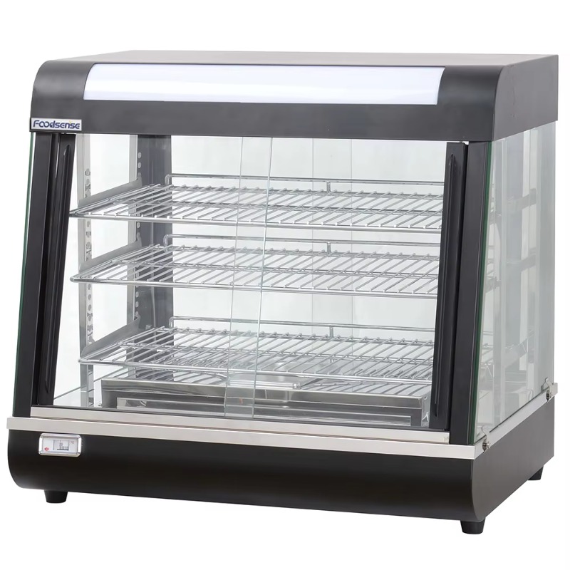 Commercial Kitchen Supplies - Armário Expositor Comercial Isolado em Aço