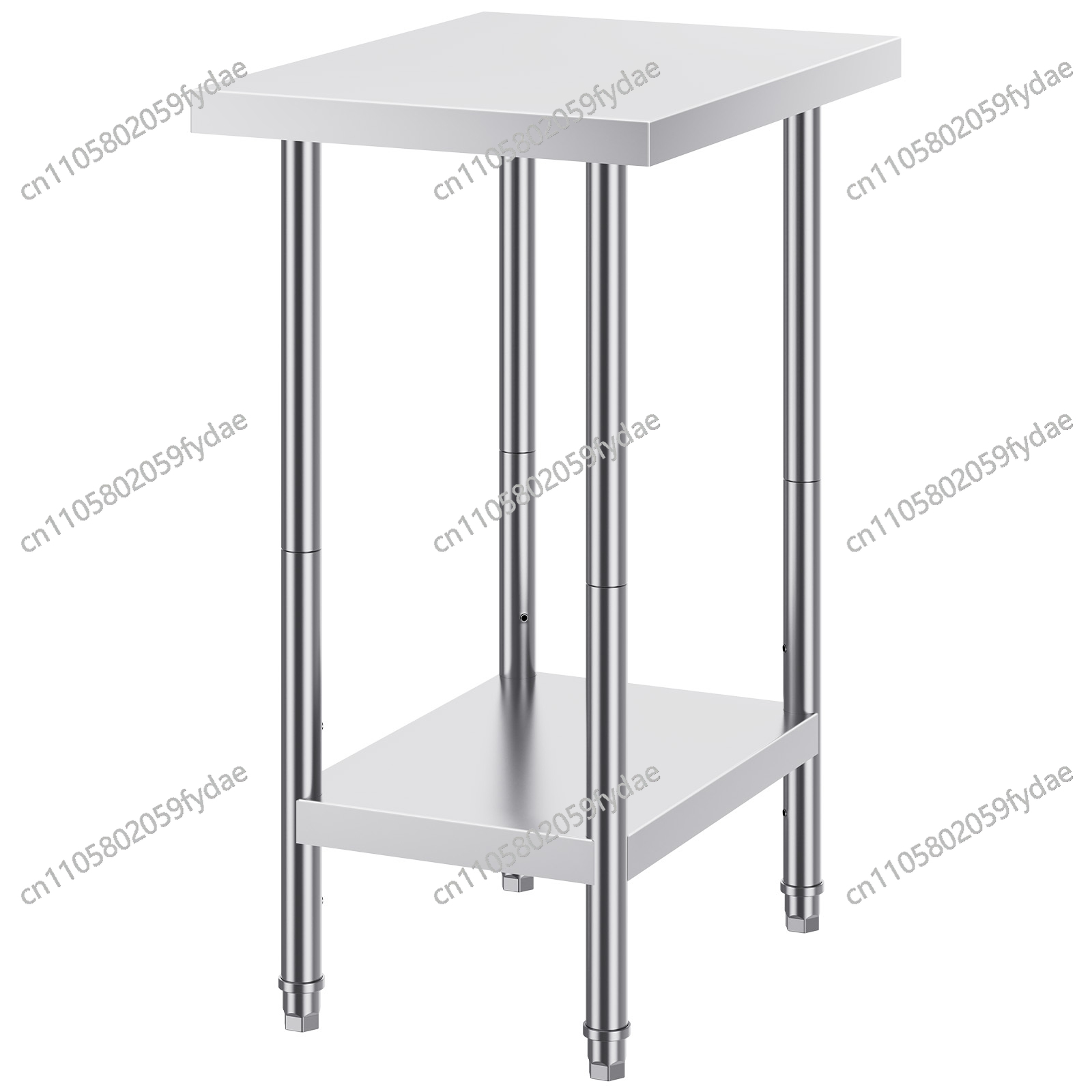 Commercial Kitchen Prep Table With Storage - Mesa de Preparação em Aço Inoxidável