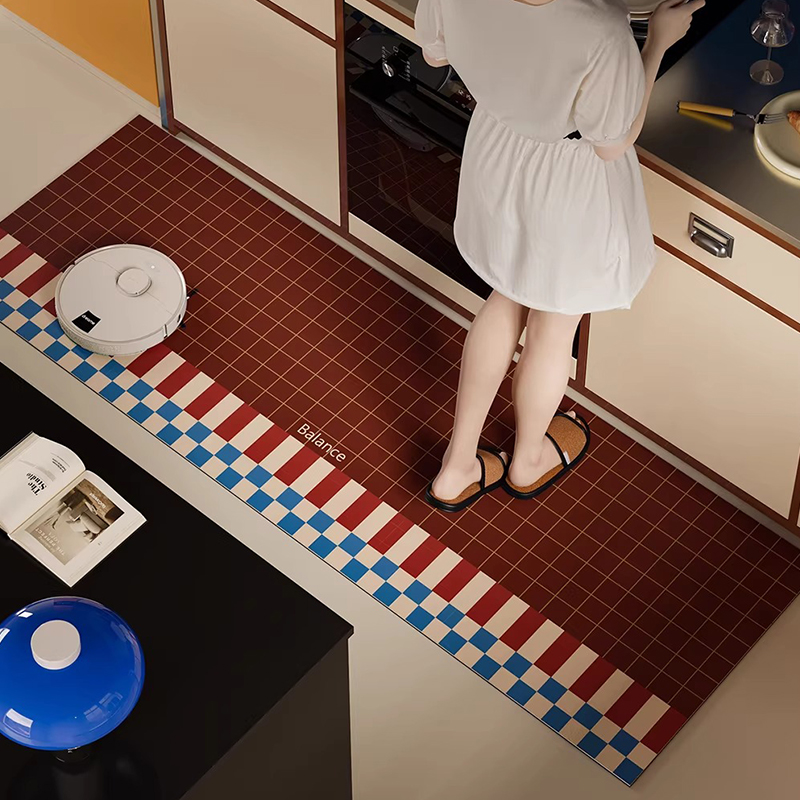 Commercial Kitchen Mats - Tapete de Cozinha Longo Impermeável Antiderrapante