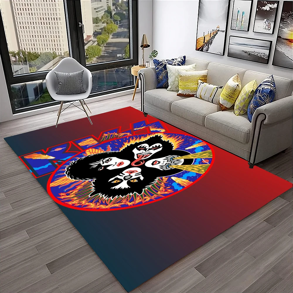 Commercial Kitchen Mats - Retro beijo rock band tapete para