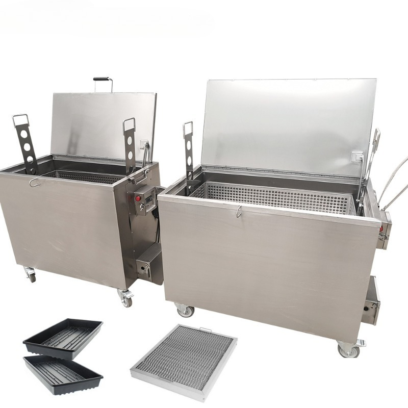 Commercial Kitchen Grease Cleaner - Tanque de imersão comercial de aço