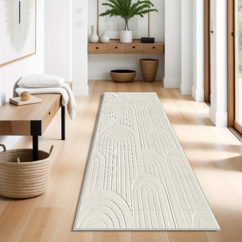 Commercial Kitchen Mats - Tapete de Corredor com Linhas Abstratas