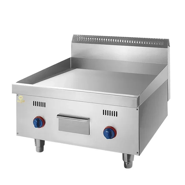 Chapa plana a gás comercial re - Commercial Kitchen Griddle avaliação e preço