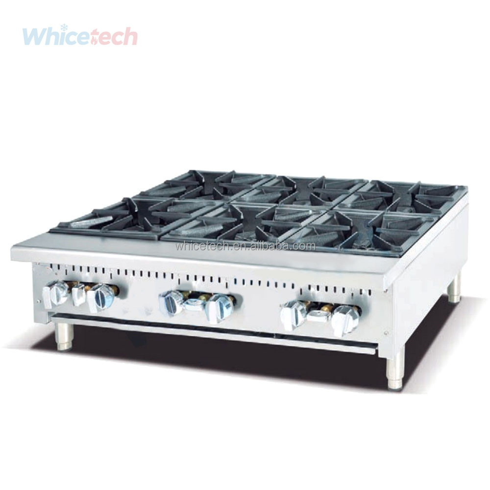 Chapa a Gás Comercial WT-B-6 d - Commercial Kitchen Griddle avaliação e preço