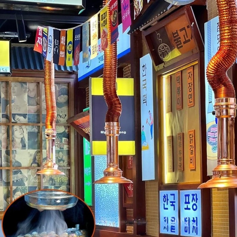 ‌ Tubo de escape coreano para  - Commercial Kitchen Ventilation System avaliação e preço