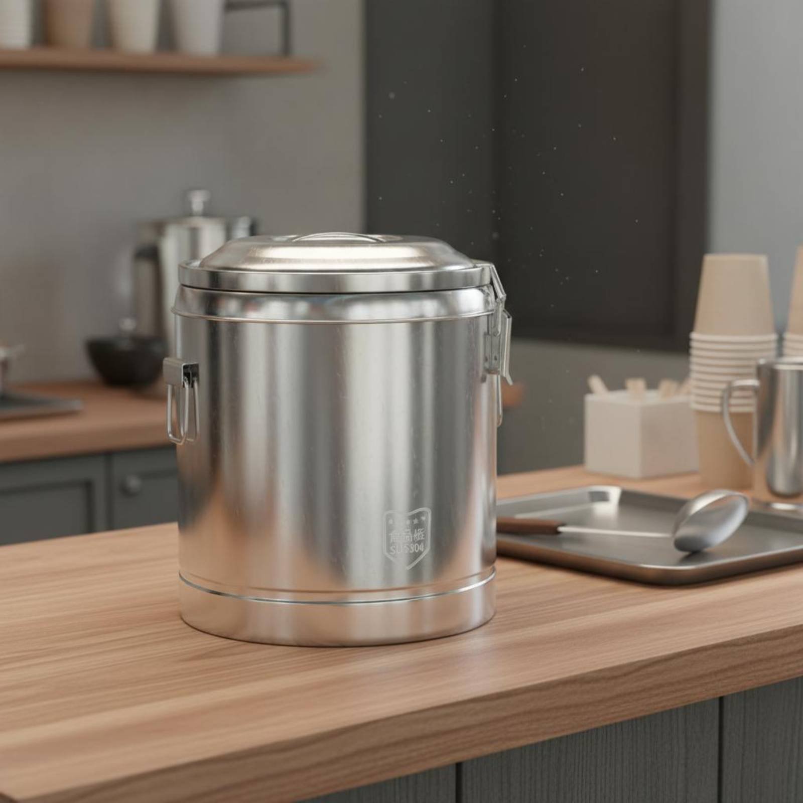 Recipiente de Aço Inoxidável I - Cold Drink Dispenser avaliação e preço