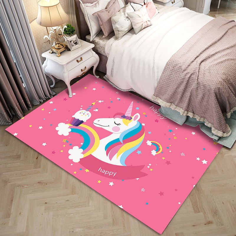 Pink Cartoon Unicorn Pattern C - Commercial Kitchen Mats avaliação e preço
