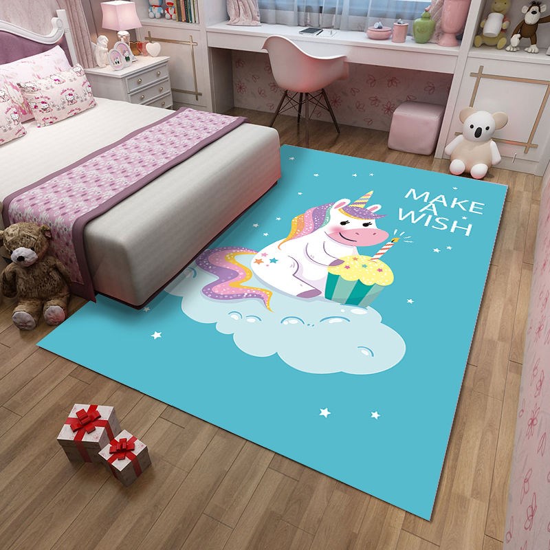 Pink Cartoon Unicorn Pattern C - Commercial Kitchen Mats avaliação e preço
