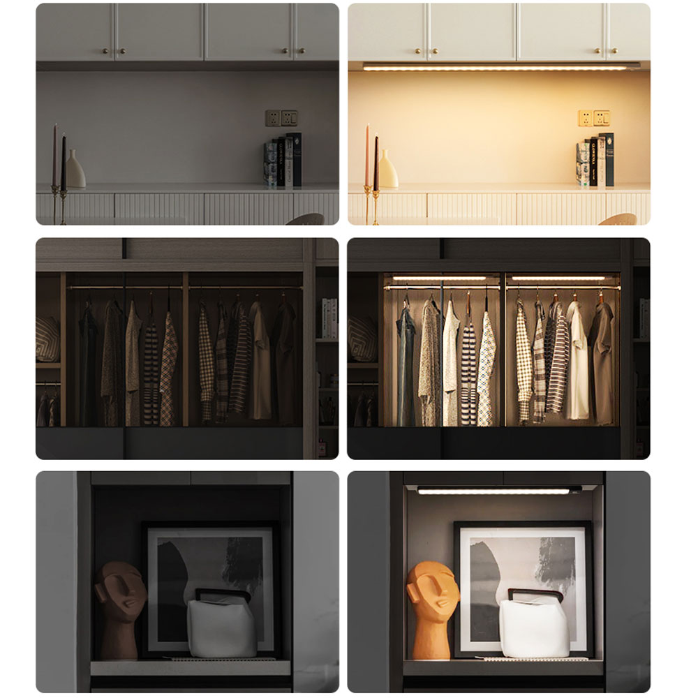 Luz led para armário, tipo c,  - Commercial Kitchen Lights avaliação e preço
