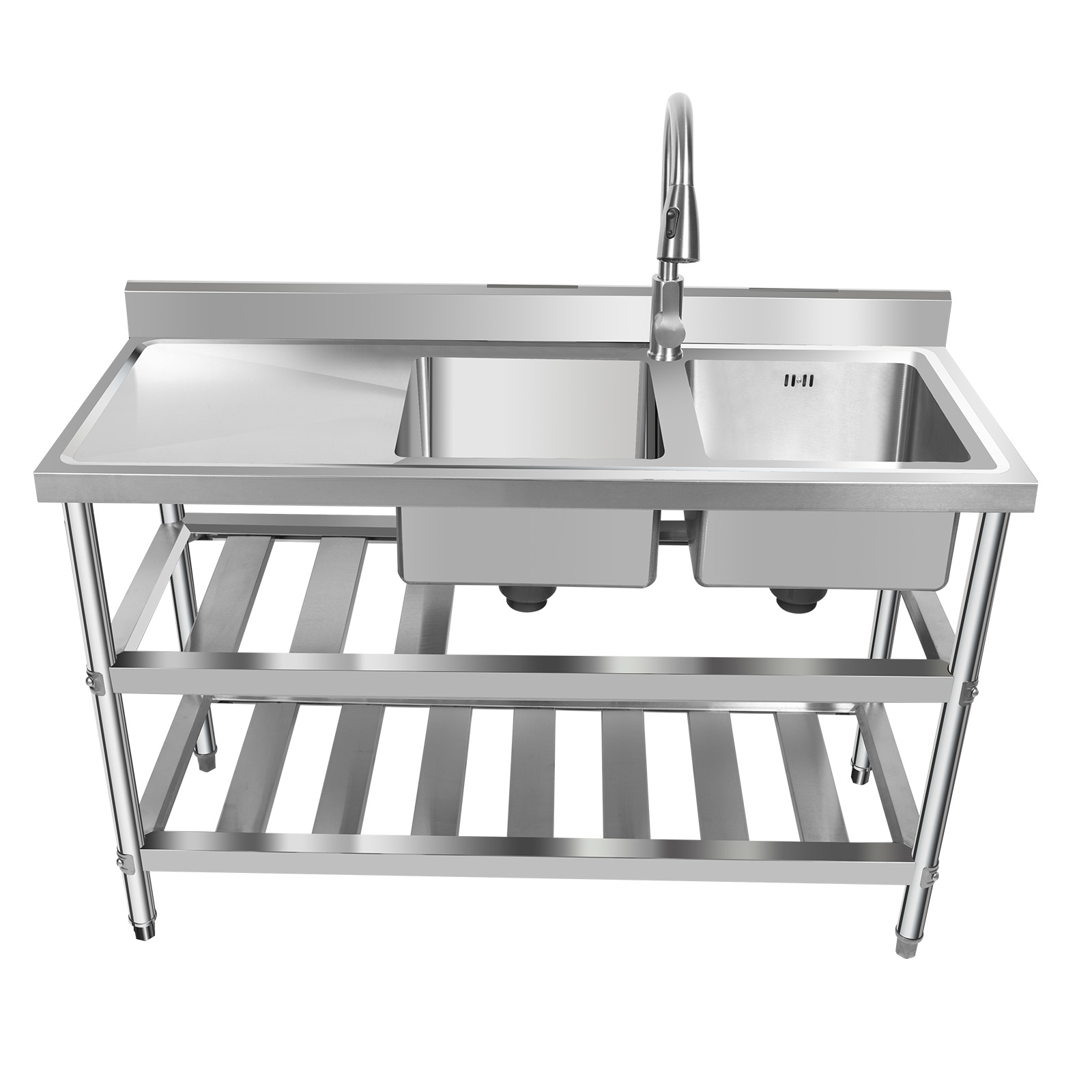 Pia Comercial para Restaurante - Commercial Kitchen Prep Table With Storage avaliação e preço