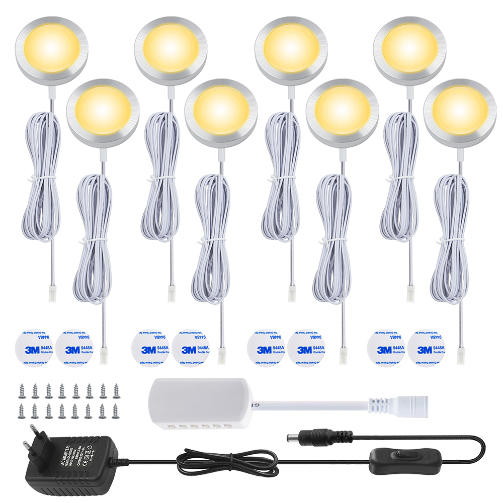 12v led sob o armário interrup - Commercial Kitchen Lights avaliação e preço