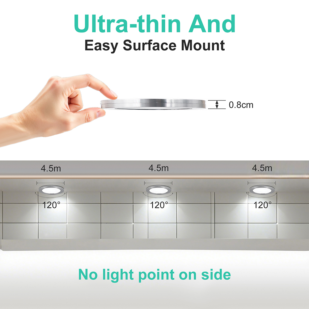 12v led sob o armário interrup - Commercial Kitchen Lights avaliação e preço