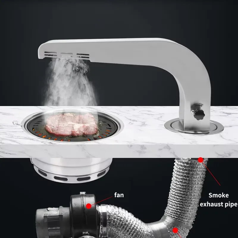 Exaustor Elétrico Comercial pa - Commercial Kitchen Ventilation System avaliação e preço