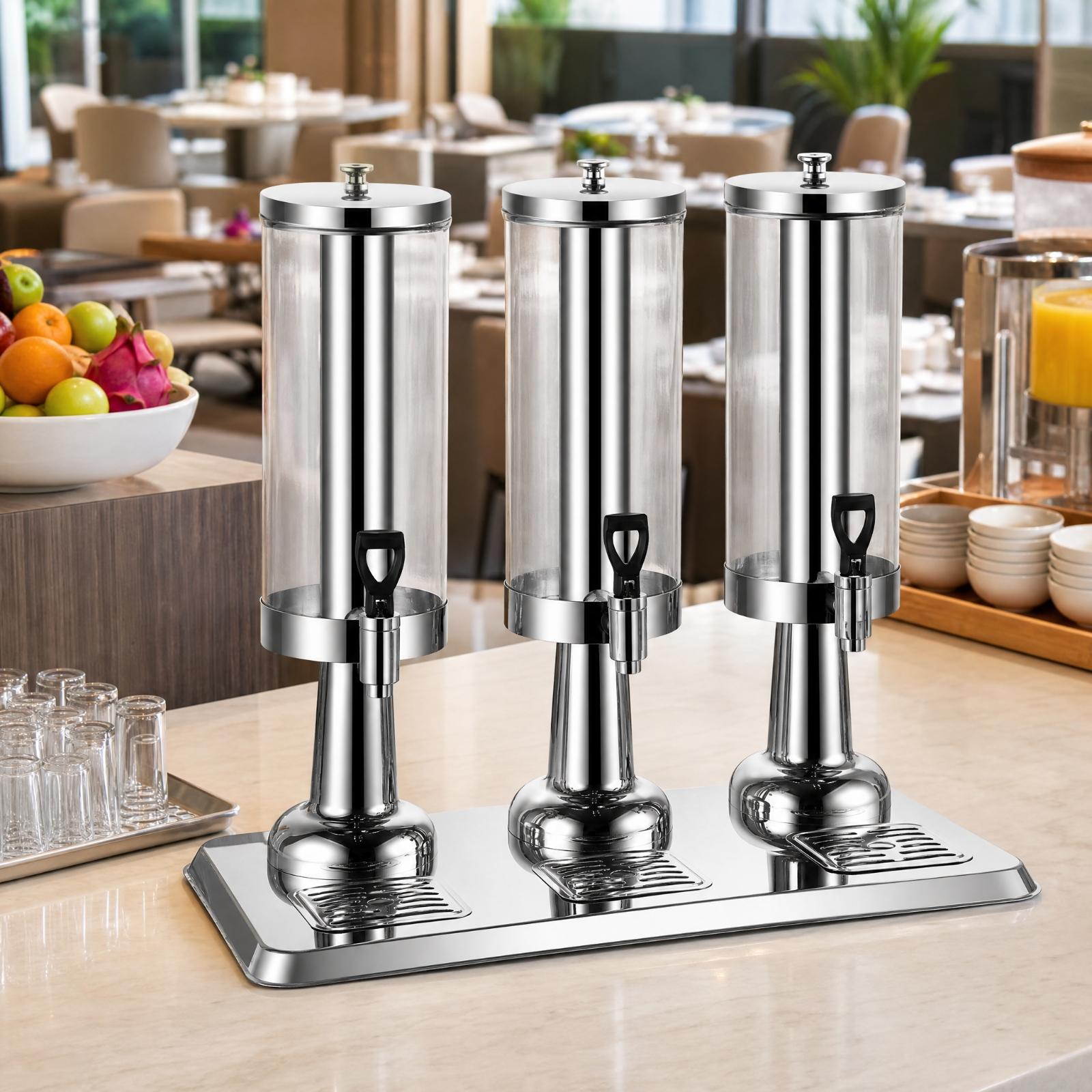 Dispensador de Bebidas de Três - Cold Drink Dispenser avaliação e preço