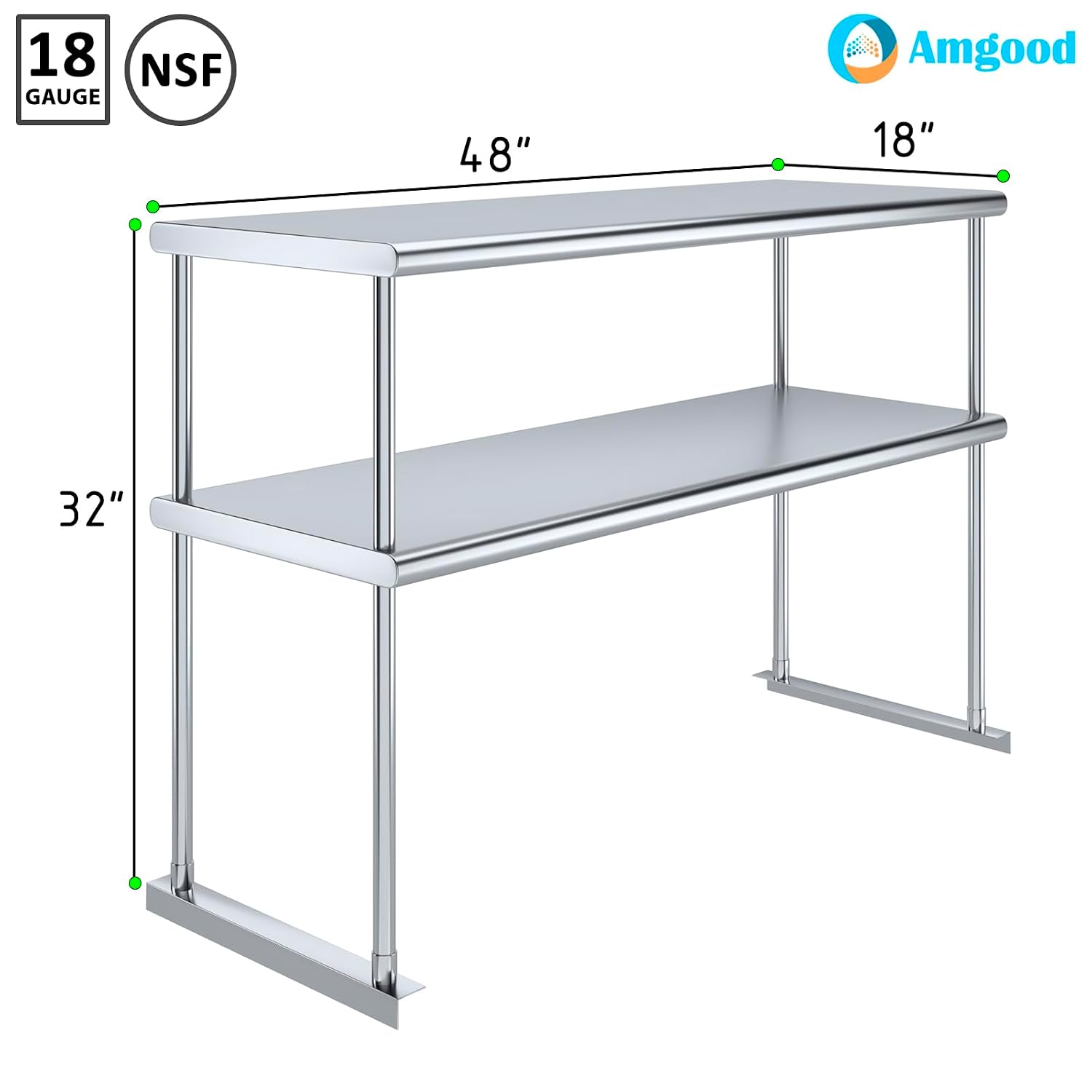 Prateleira de mesa de aço inox - Commercial Kitchen Prep Table With Storage avaliação e preço
