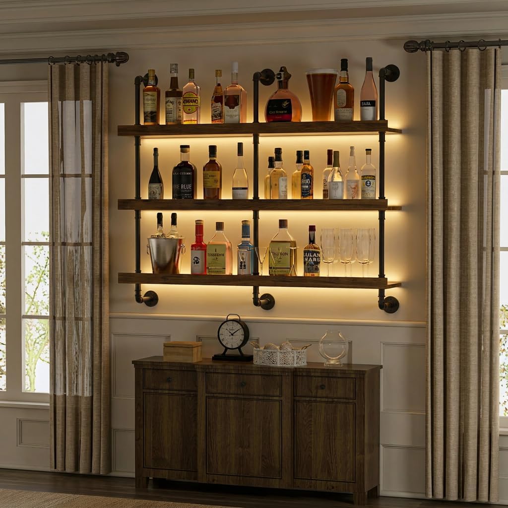 Suporte de parede para garrafa - Commercial Kitchen Lights avaliação e preço