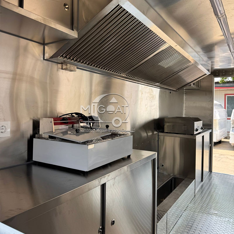 Reboque móvel comercial da res - Commercial Kitchen Ventilation System avaliação e preço