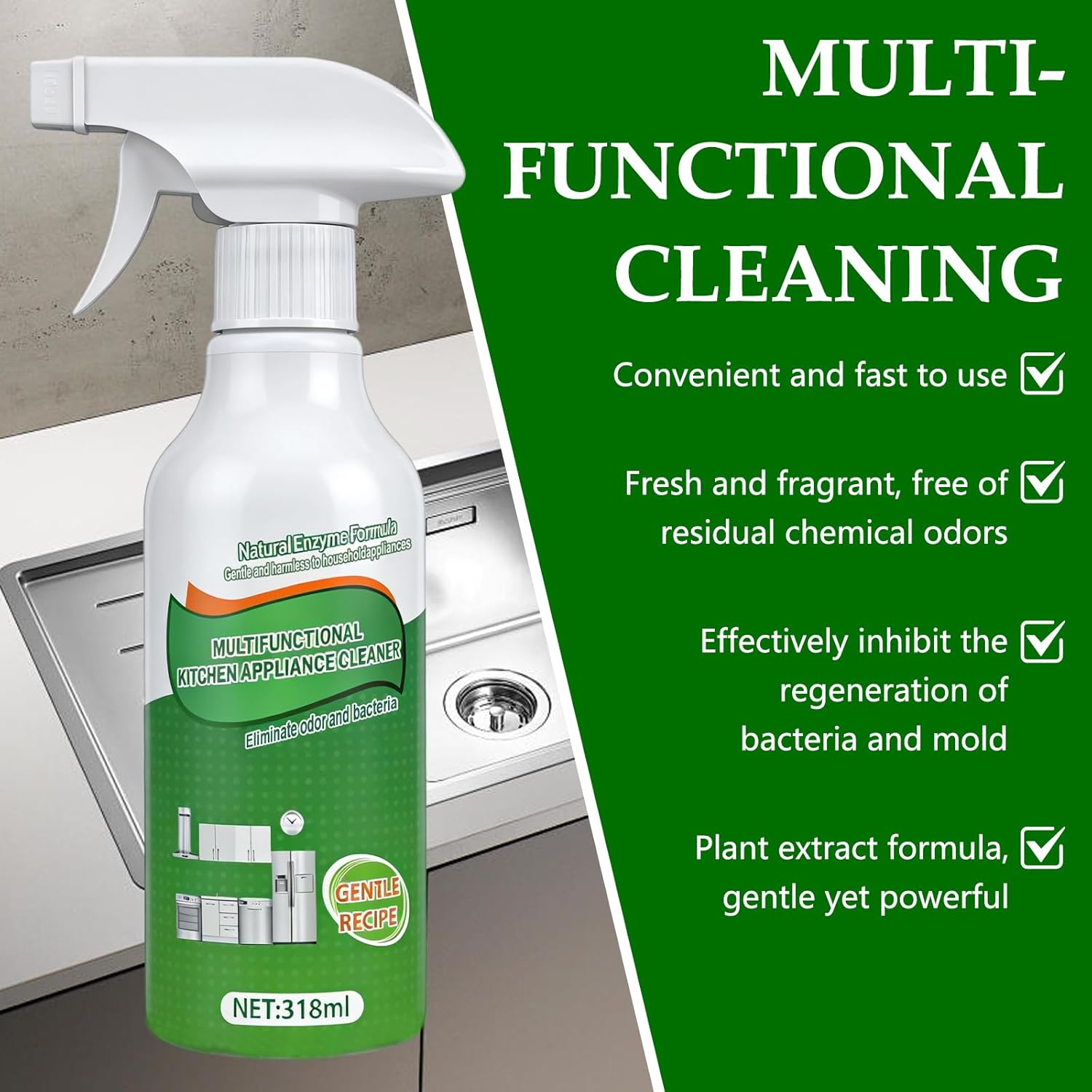JAKEHOE Spray Espumante Multiu - Commercial Kitchen Hood avaliação e preço