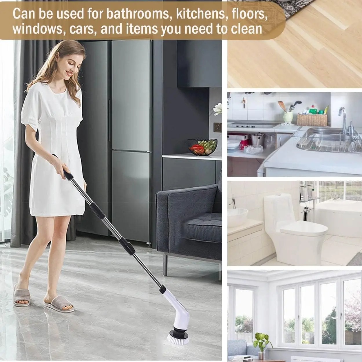 Escova Elétrica Sem Fio Potent - Commercial Kitchen Cleaning avaliação e preço