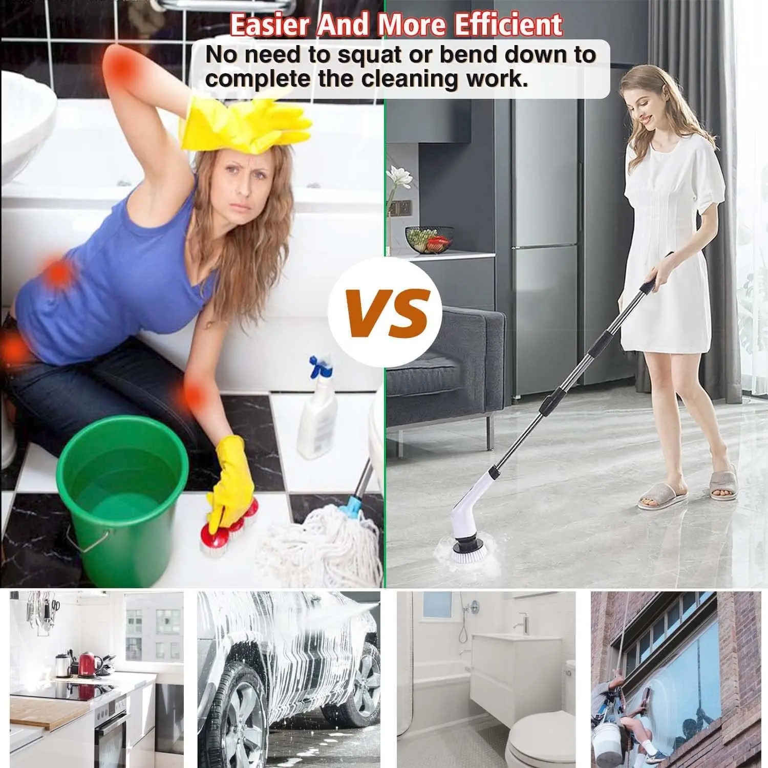 Escova Elétrica Sem Fio Potent - Commercial Kitchen Cleaning avaliação e preço