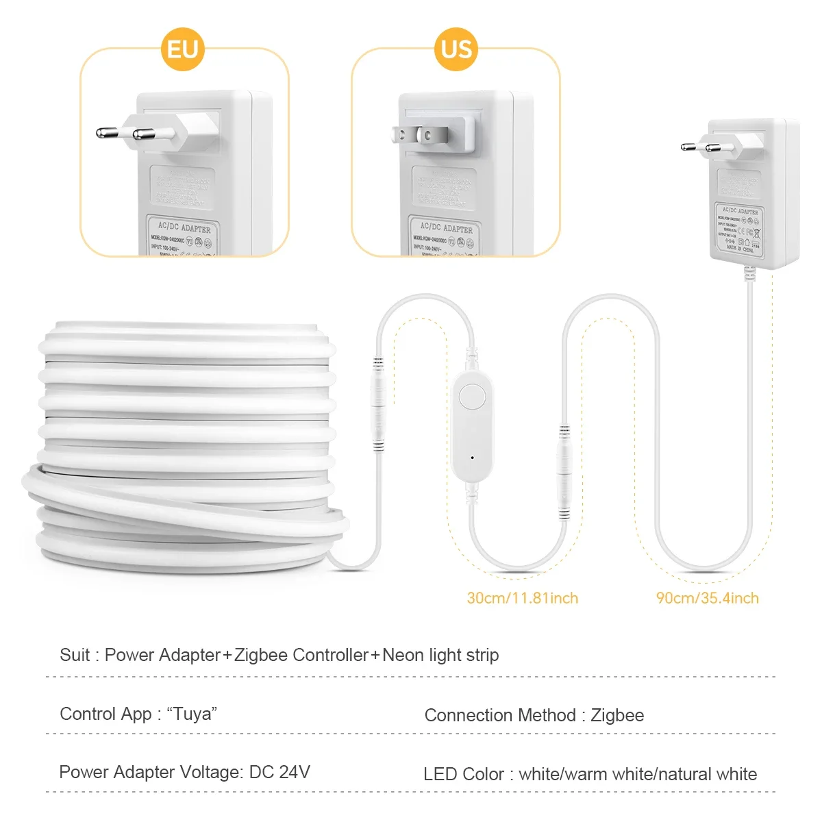 Fita de LED Neon Zigbee 3.0 24 - Commercial Kitchen Lights avaliação e preço