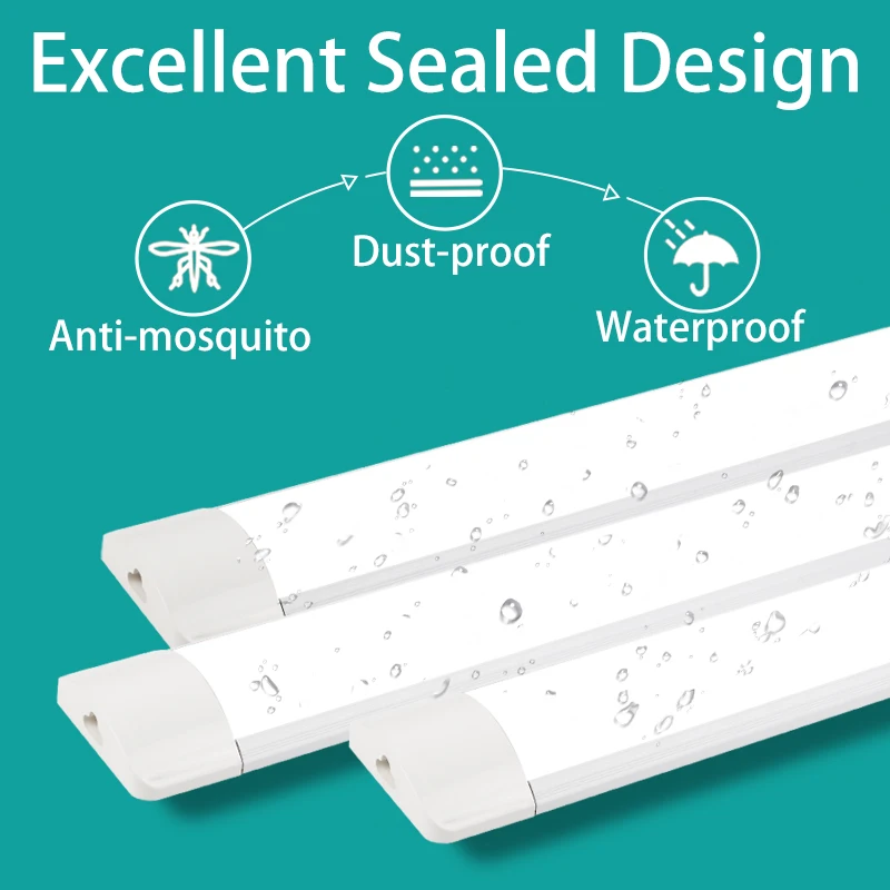 Tubo de luz led à prova de umi - Commercial Kitchen Lights avaliação e preço