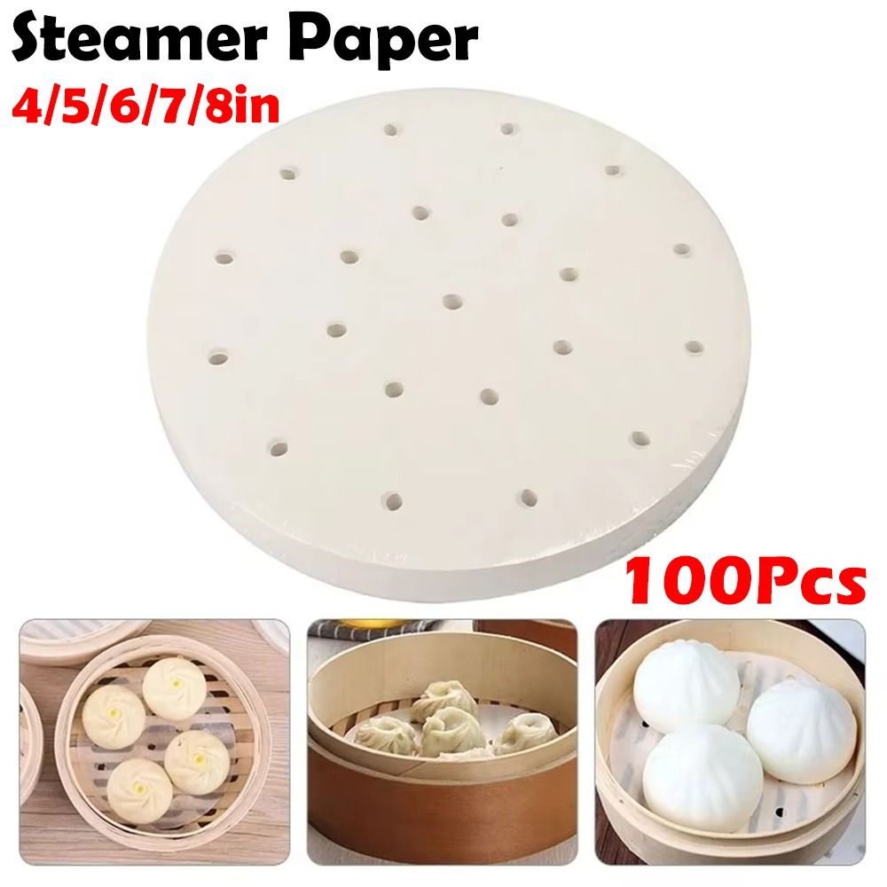 100 pçs papel cozido no vapor  - Commercial Kitchen Supplies avaliação e preço
